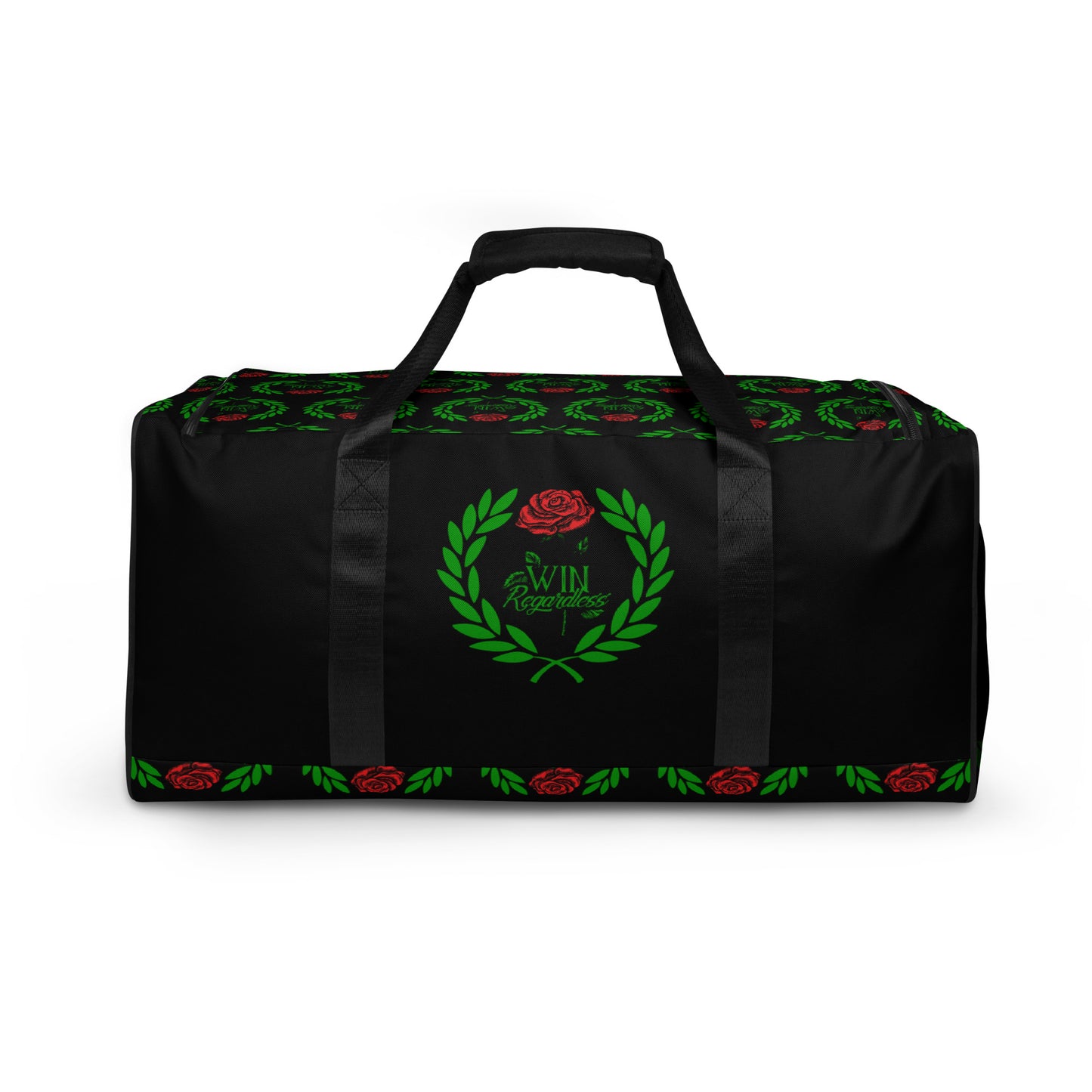 Win Regardless (black) Duffle bag