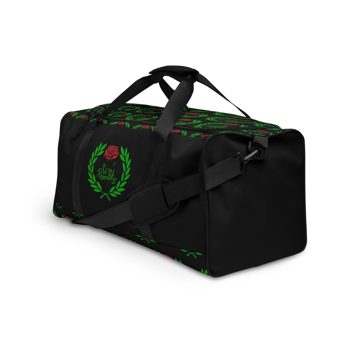 Win Regardless (black) Duffle bag