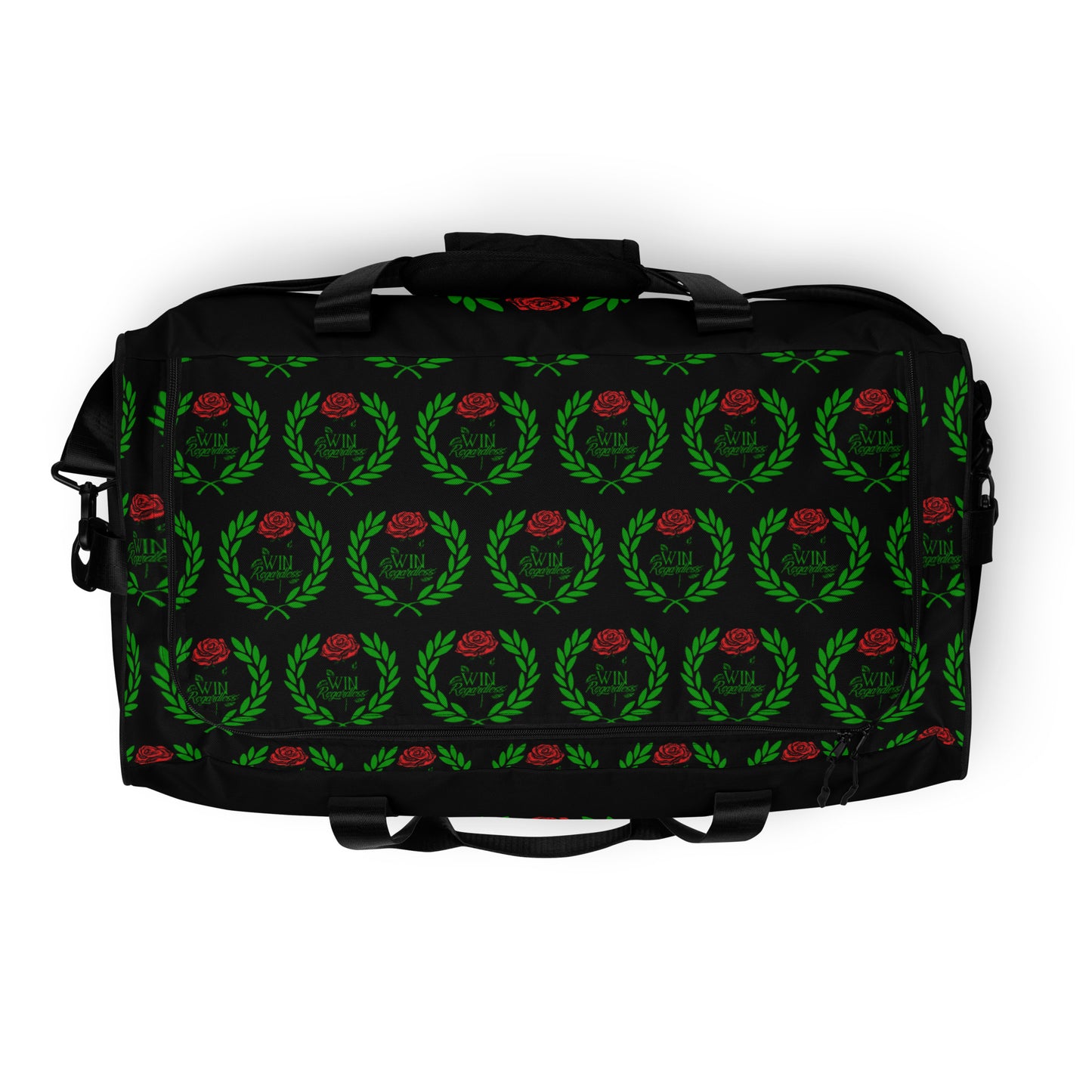 Win Regardless (black) Duffle bag
