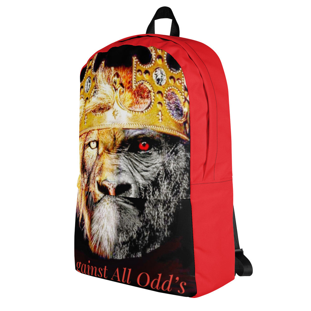 Backpack King/Silver Red