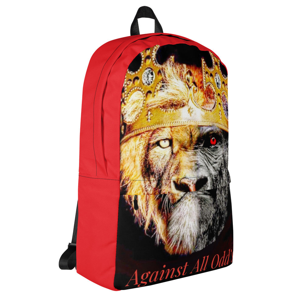 Backpack King/Silver Red
