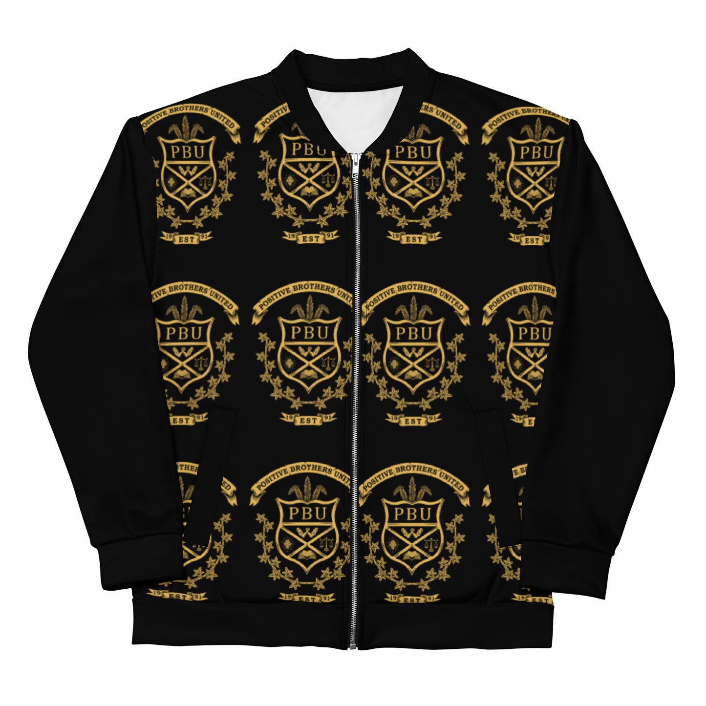 Unisex Bomber Jacket PBU Black