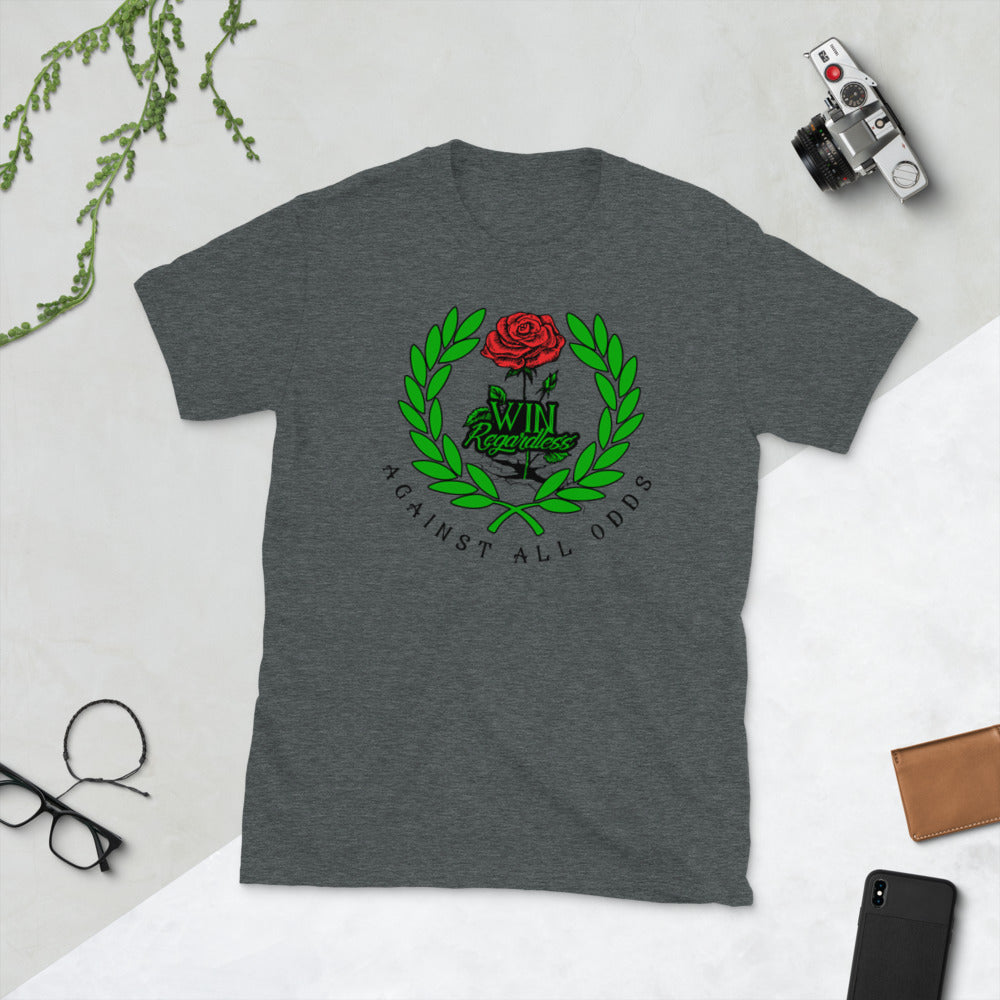 Win (logo 1) Short-Sleeve Unisex T-Shirt