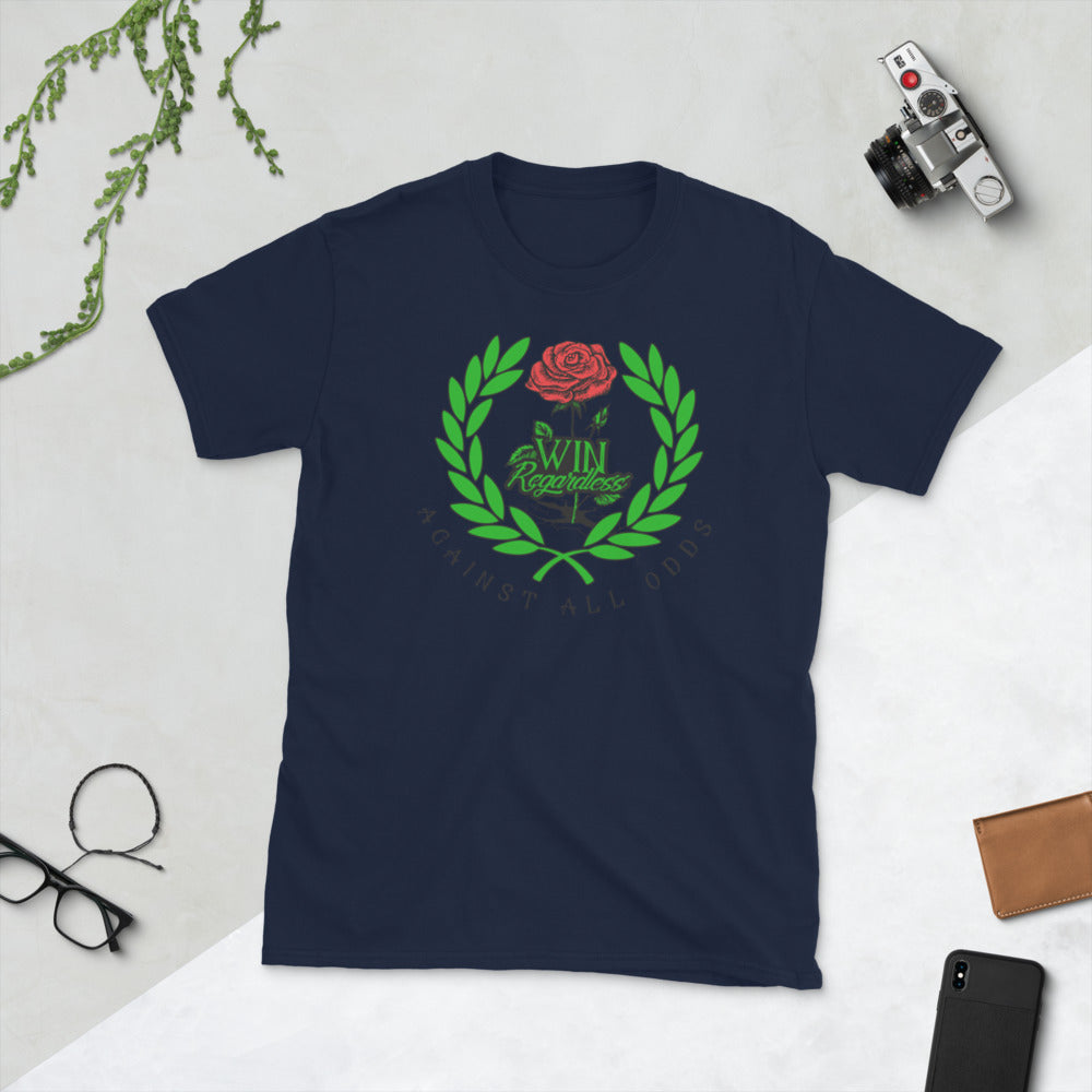 Win (logo 1) Short-Sleeve Unisex T-Shirt