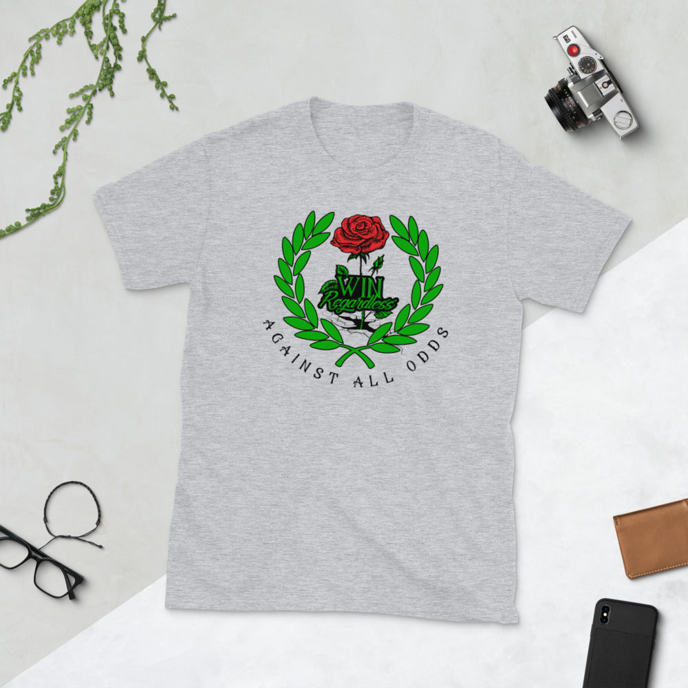 Win (logo 1) Short-Sleeve Unisex T-Shirt